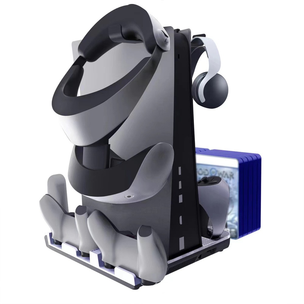 Controllers Console Charging Dock Station Headset Disk Stand Base PS5 PS VR2