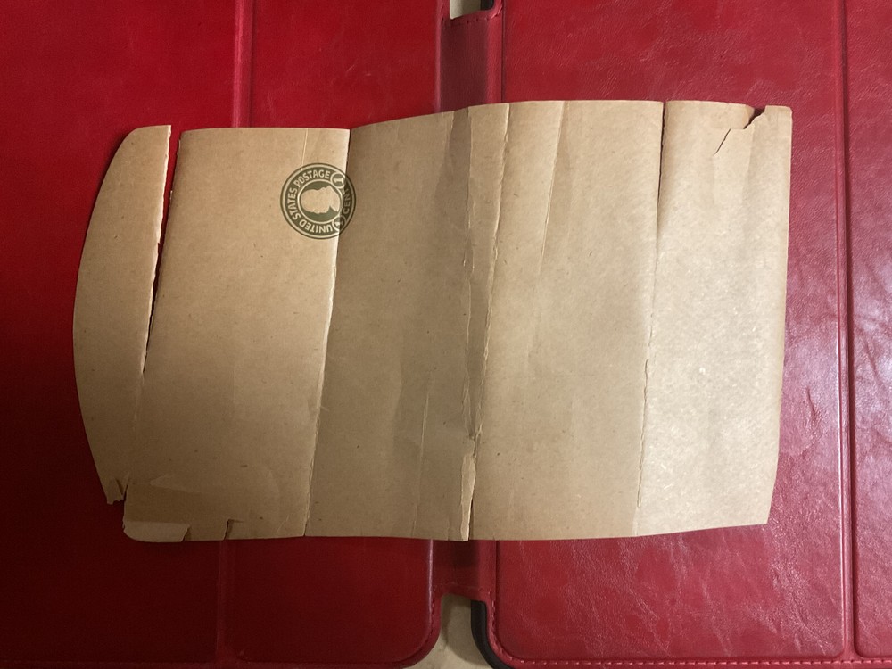 (212) Scott # U400, wrap laid paper
