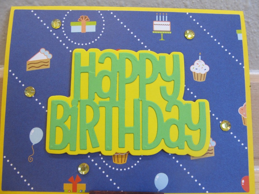 Handmade Happy Birthday Card