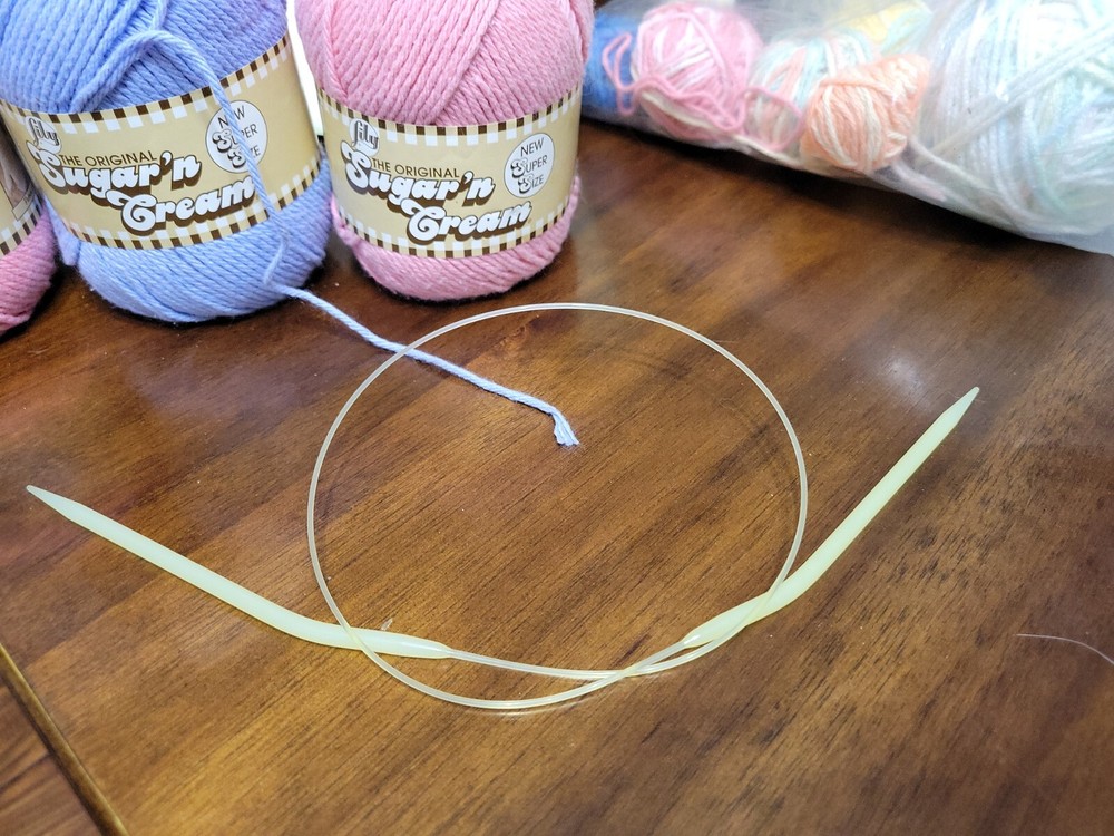 Knitting Supplies For Making Dish Cloths