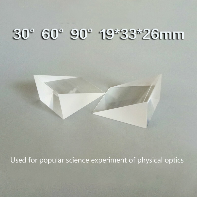 30°60°90° Right Triangle Prism For Experiments Physical Optics Popular Science