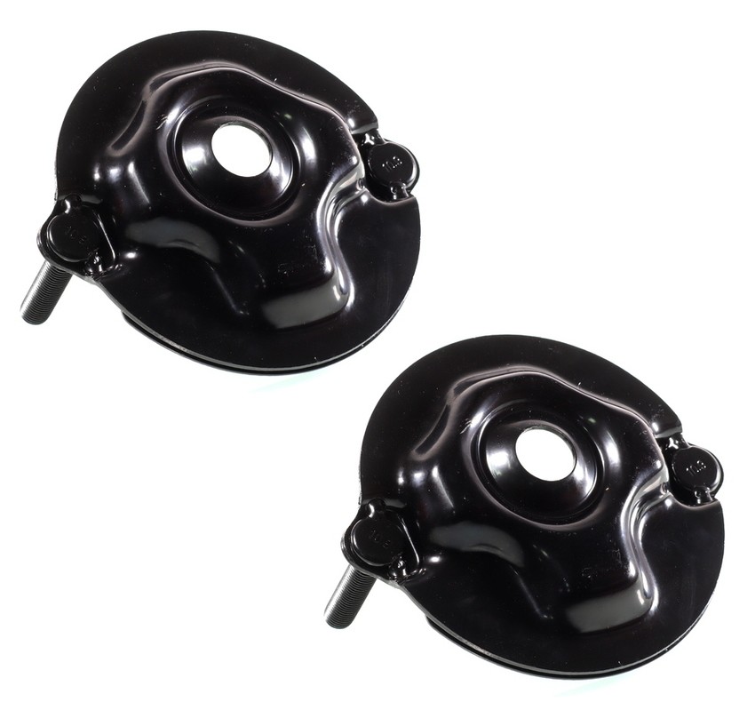 2x spring plate front right = left upper GH-361070