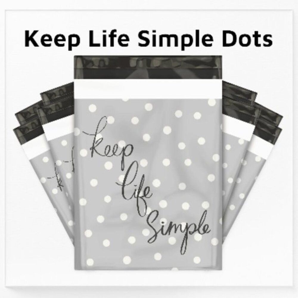 20 Simple Life 10x13 Poly Mailers