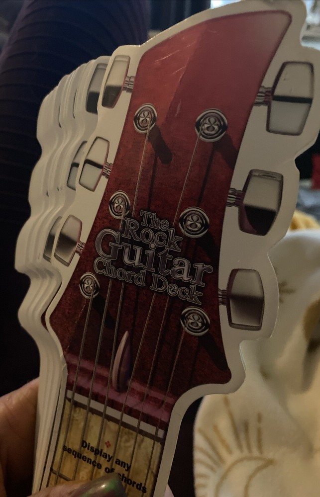 The Rock Guitar Chord Deck