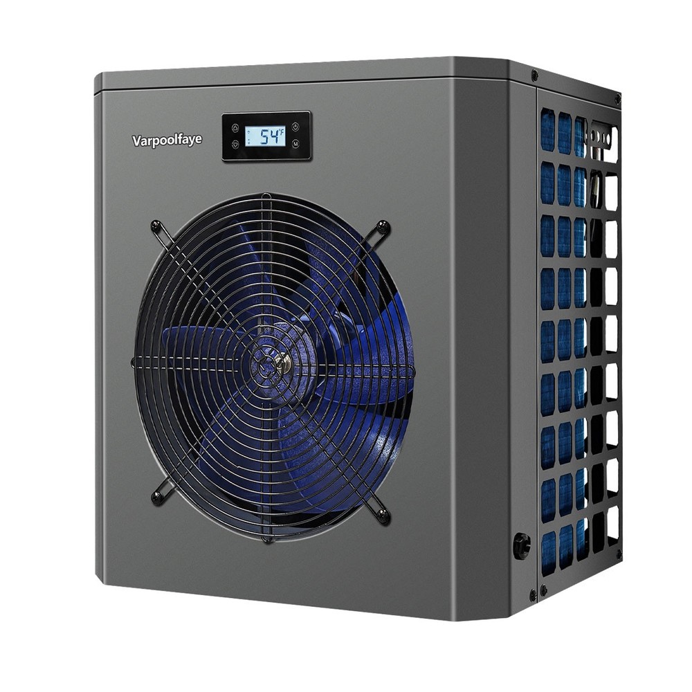 Varpoolfaye Heat Pump Pool and Spa Heater/Cooler Chiller 16,000 BTU
