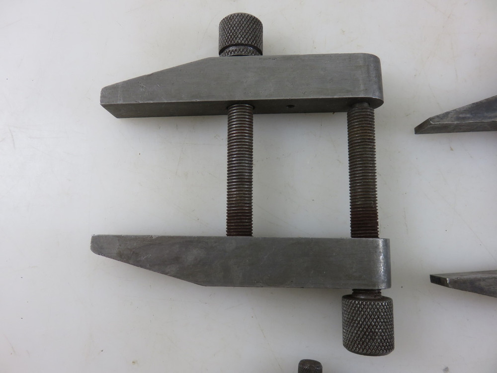 UNBRANDED Adjustable Steel Parallel Clamps 4pc Set Vintage