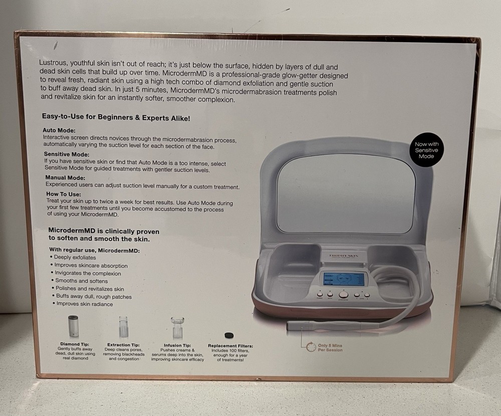 Trophy Skin MicrodermMD Microdermabrasion System - Blush