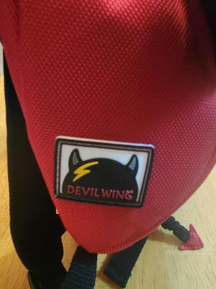 New 2017 Anti-Lost Devil Wing Kids Walking Safety Red Small Backpack
