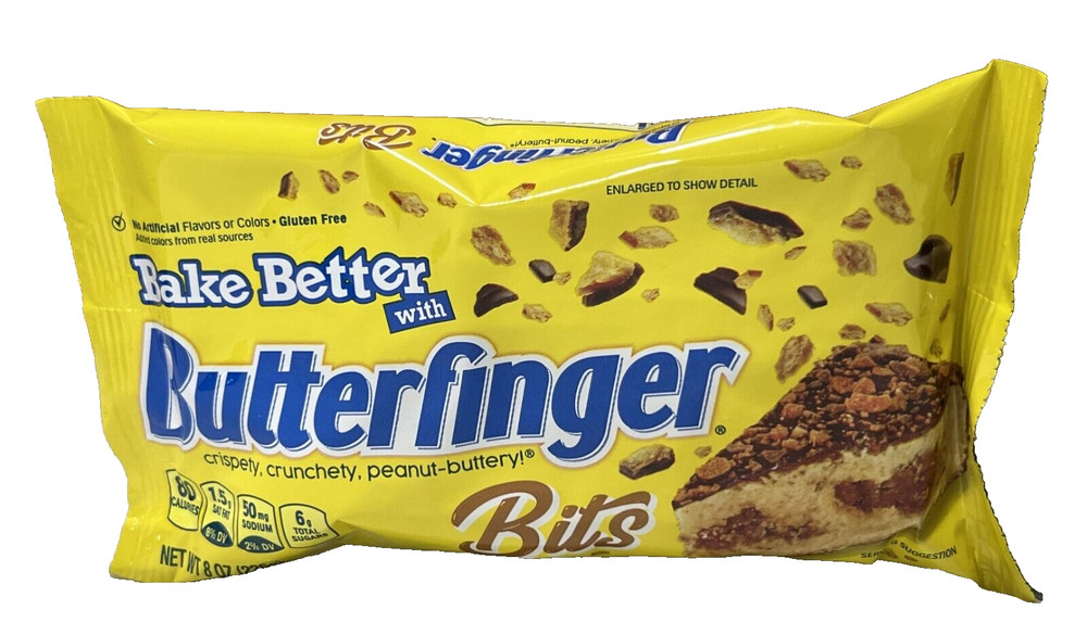 Butterfinger Peanut Buttery Baking Bits 8 oz