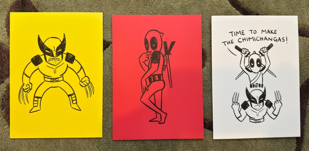 Deadpool & Wolverine Promotional Notebook X1 - New!