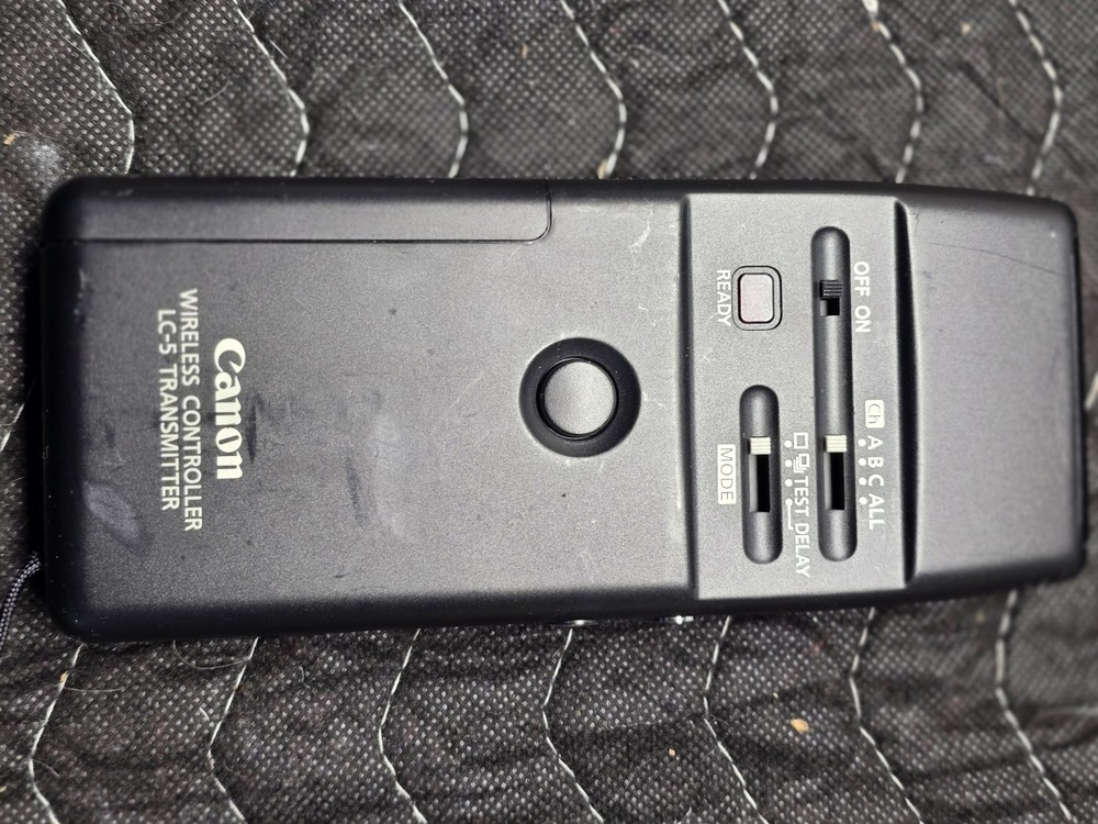 Canon Wireless Controller LC-5 Trans/RECEIVER, ST-E2 TRANS, 580EXII SPDLIGHT