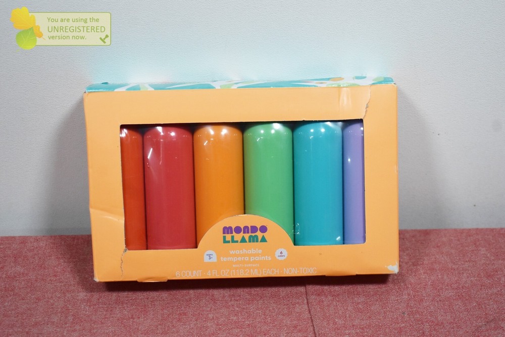 Mondo Llama 6ct Washable Tempera Paints