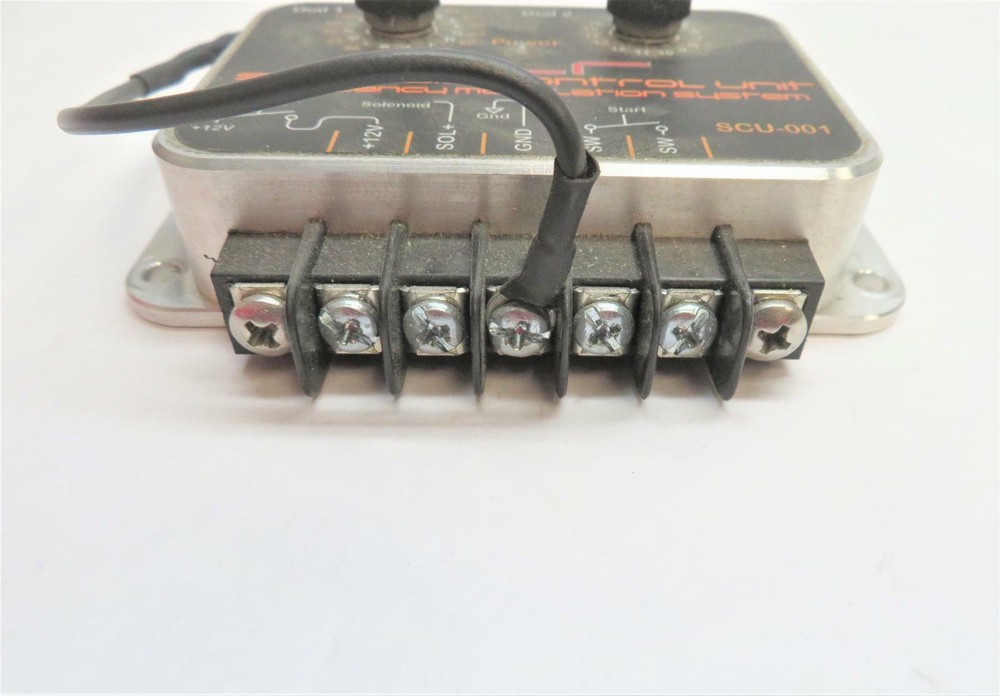 NLR SOLENOID CONTROL UNIT SCU-001 FREQUENCY MODULATION SYSTEM 2 DIALS