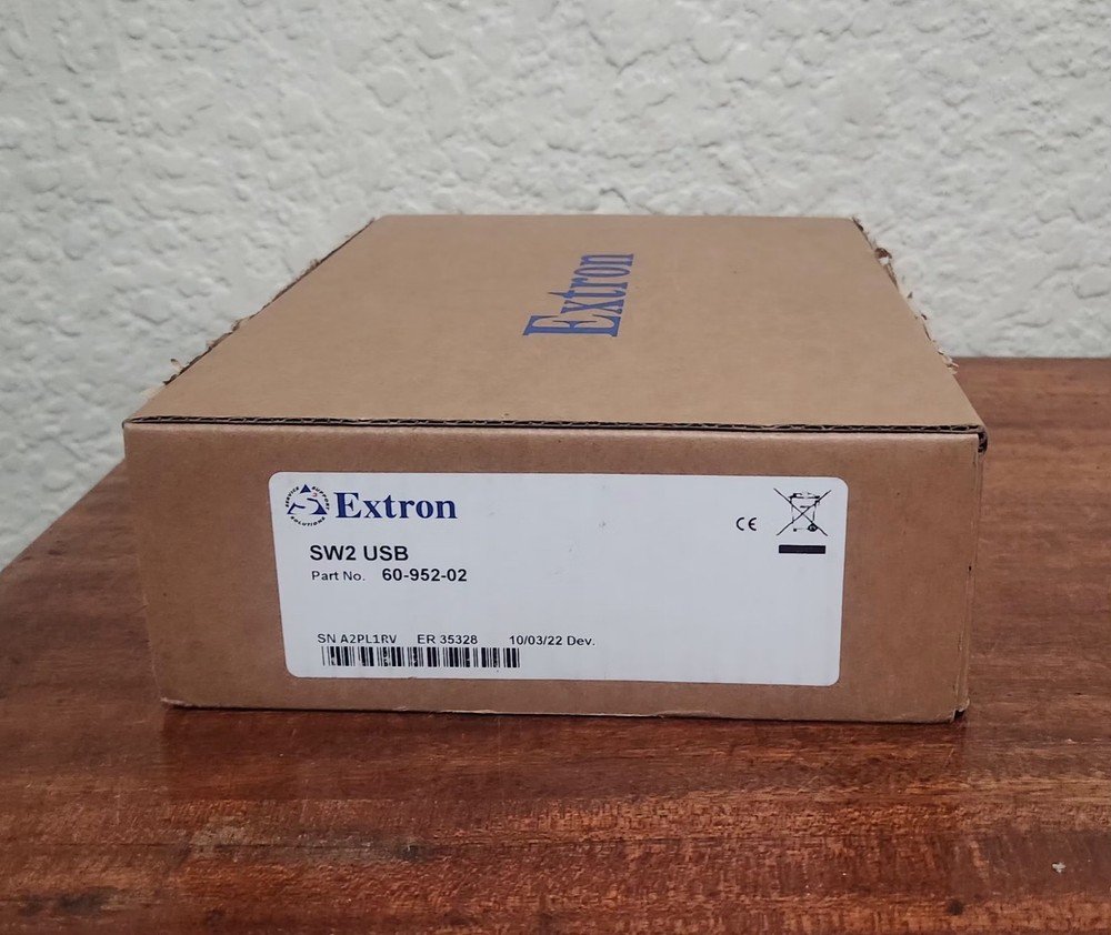 NEW Extron Electronics 60-952-02 SW2 USB Two Input USB Switcher