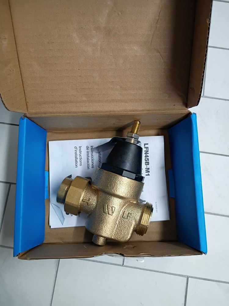 Watts 3/4" LFN45BM1-U Lead-Free Water Pressure Reducing Valve (PRV) New OB