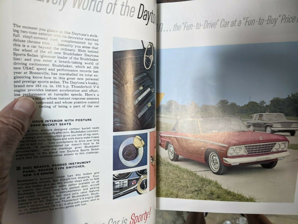 1965 Studebaker Showroom Flyer