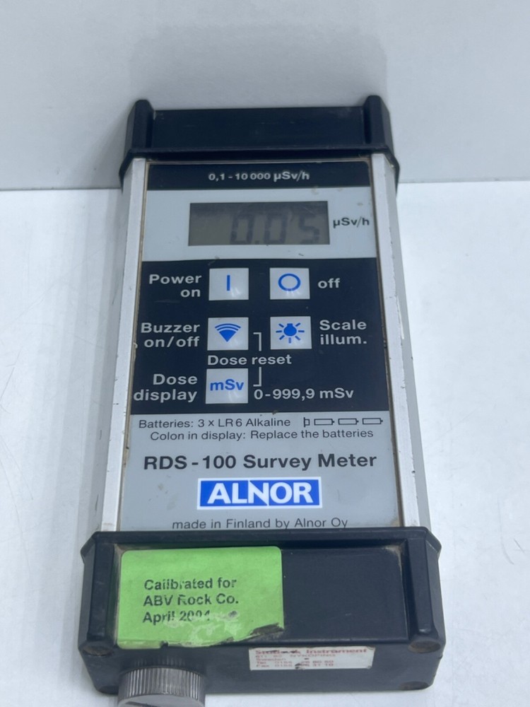 ALNOR RDS-100 SURVEY METER