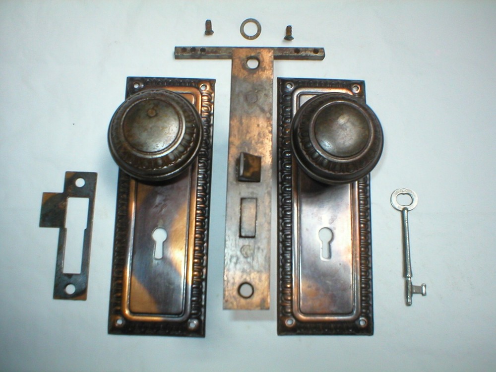 Antique Victorian Era Door Hardware