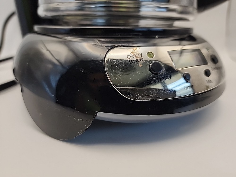 Mr. Coffee 5‑Cup Programmable Coffee Maker BVMC‑TFX7 Black- Tested & Working