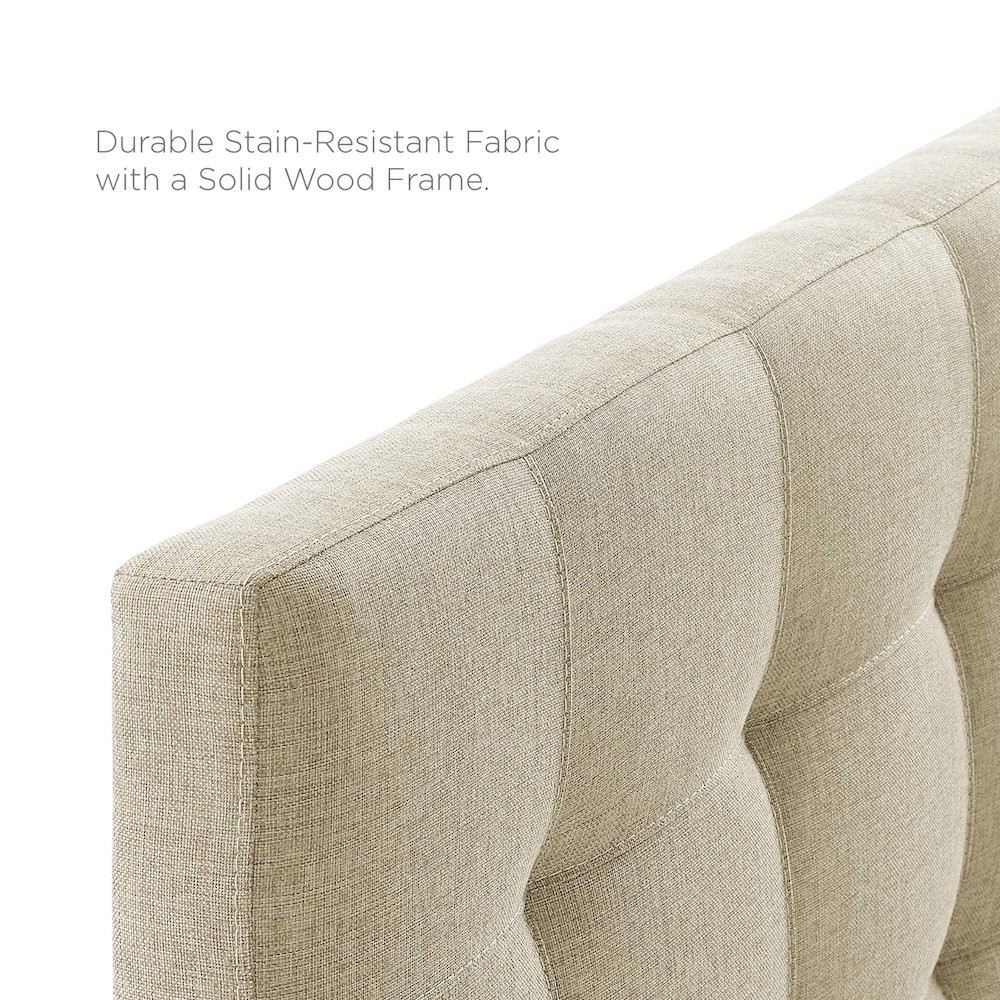 Lily Upholstered Fabric Full Headboard