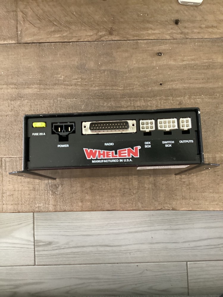 Whelen Siren / Light Control Interface Box - Untested / As-Is