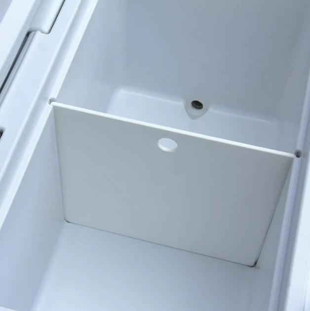 Engel Hard Cooler Compartment Divider - White Fits Engel Coolers