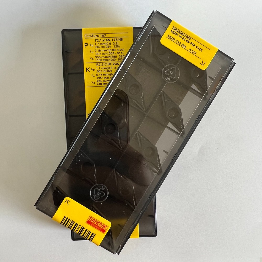 10Pcs/BOX Sandvik VBMT160408-PM 4325