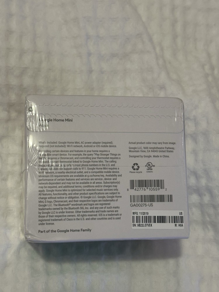 Google Home Mini ** Brand New