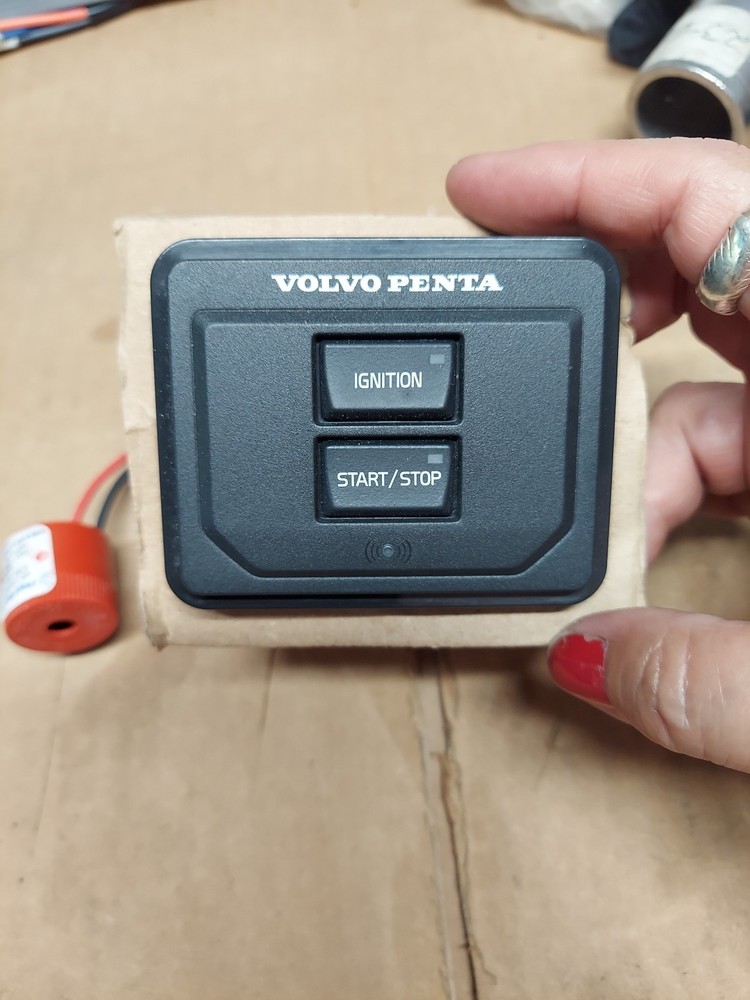 Volvo Penta Boat Wireless Ignition Switch Panel | e-KEY Single (Kit)(4-SE3)