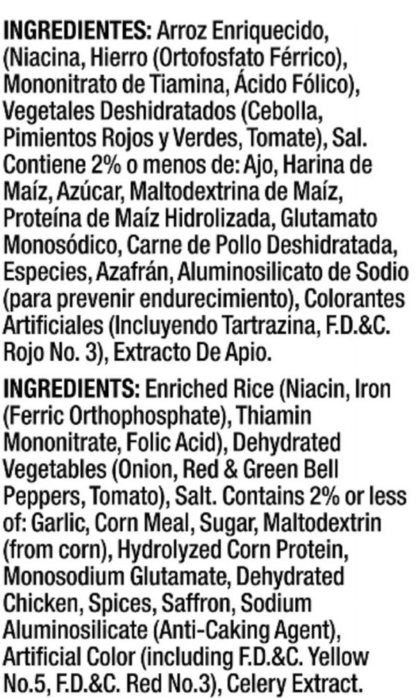 8 pack, Vigo Yellow Rice, 10 oz Bag.