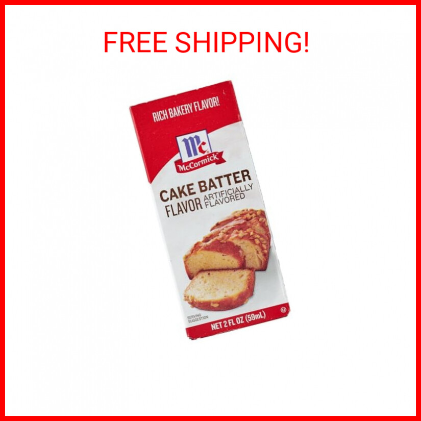 McCormick Cake Batter Flavor, 2 fl oz
