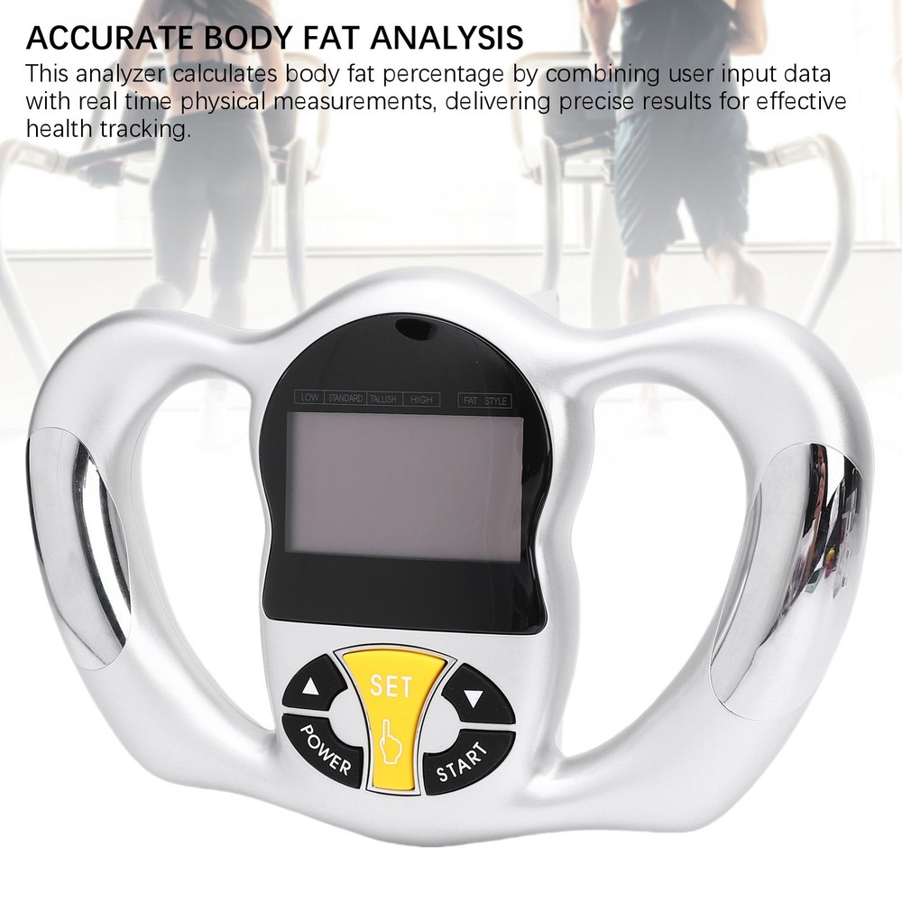 Body Fat Analyzer BMI Handheld Tester Electronic Measurement