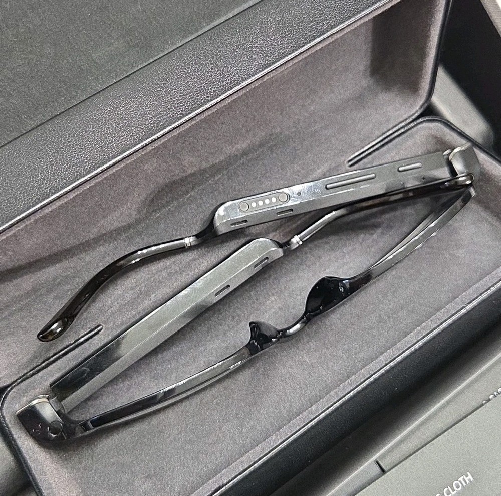 Amazon Echo Frames 1st Generation New Open Box Black Rectangle Smart Glasses