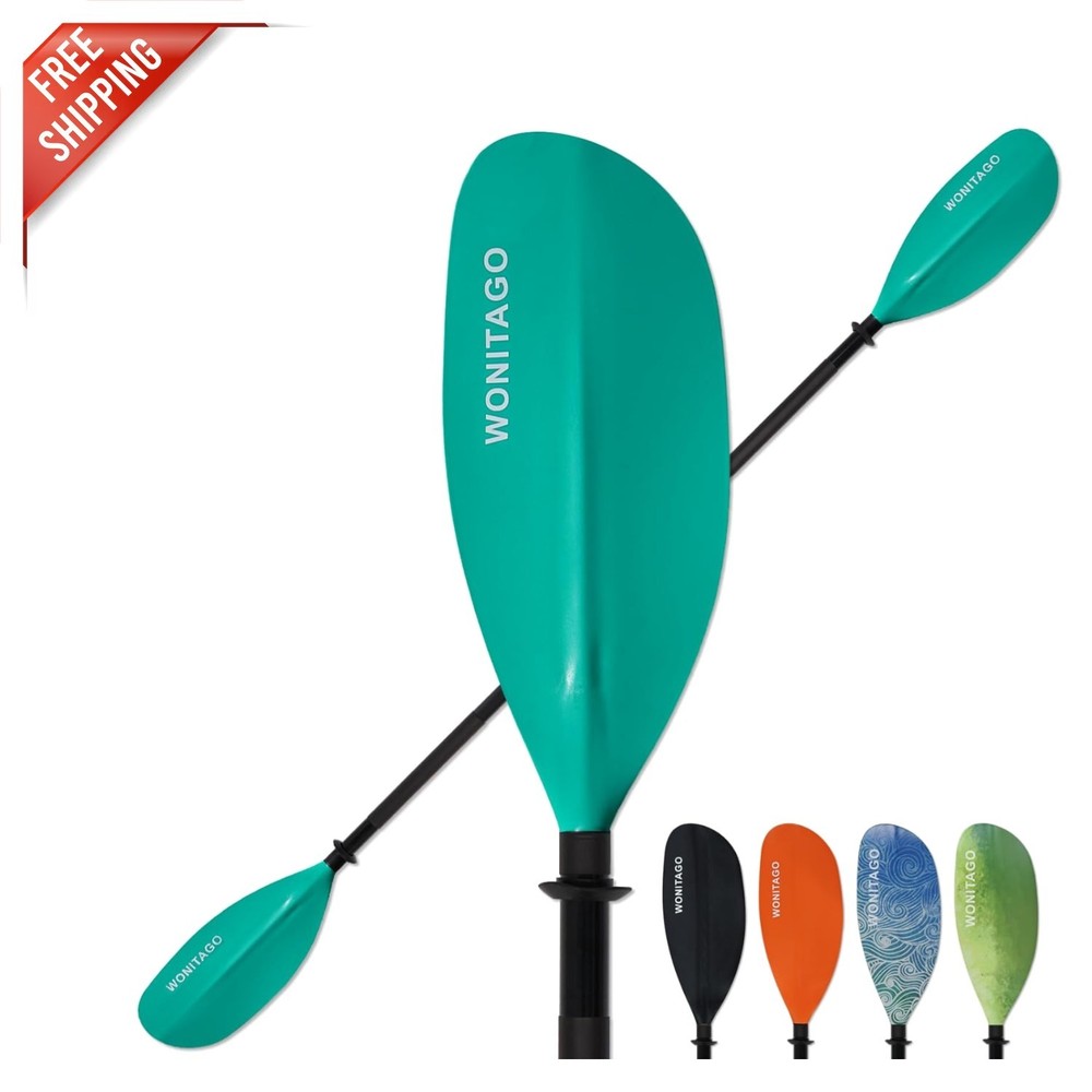 230-250 cm Kayak Paddle - Lightweight, Adjustable, Ideal for Beginners