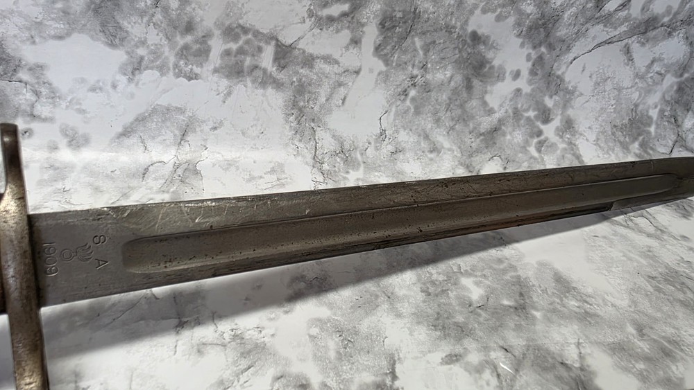 US M1905 Springfield Armory 1909 Dated Bayonet - Nice Original Condition , Sharp