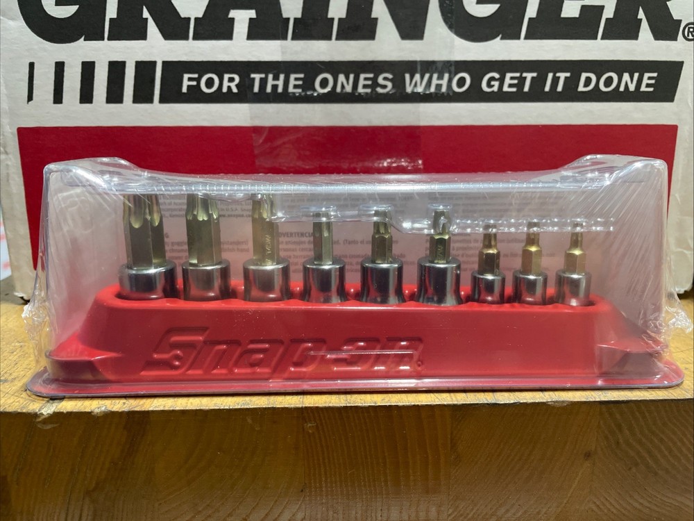 9 pc Combination Drive TORX® Bit Heavy-Duty Removal Socket Set