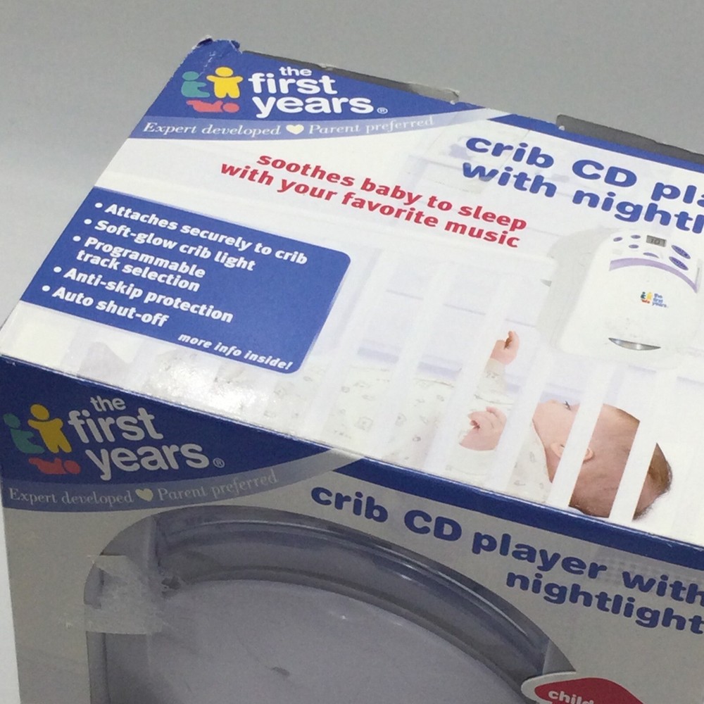 2003 The First Years Crib CD Player with Nightlight 4120