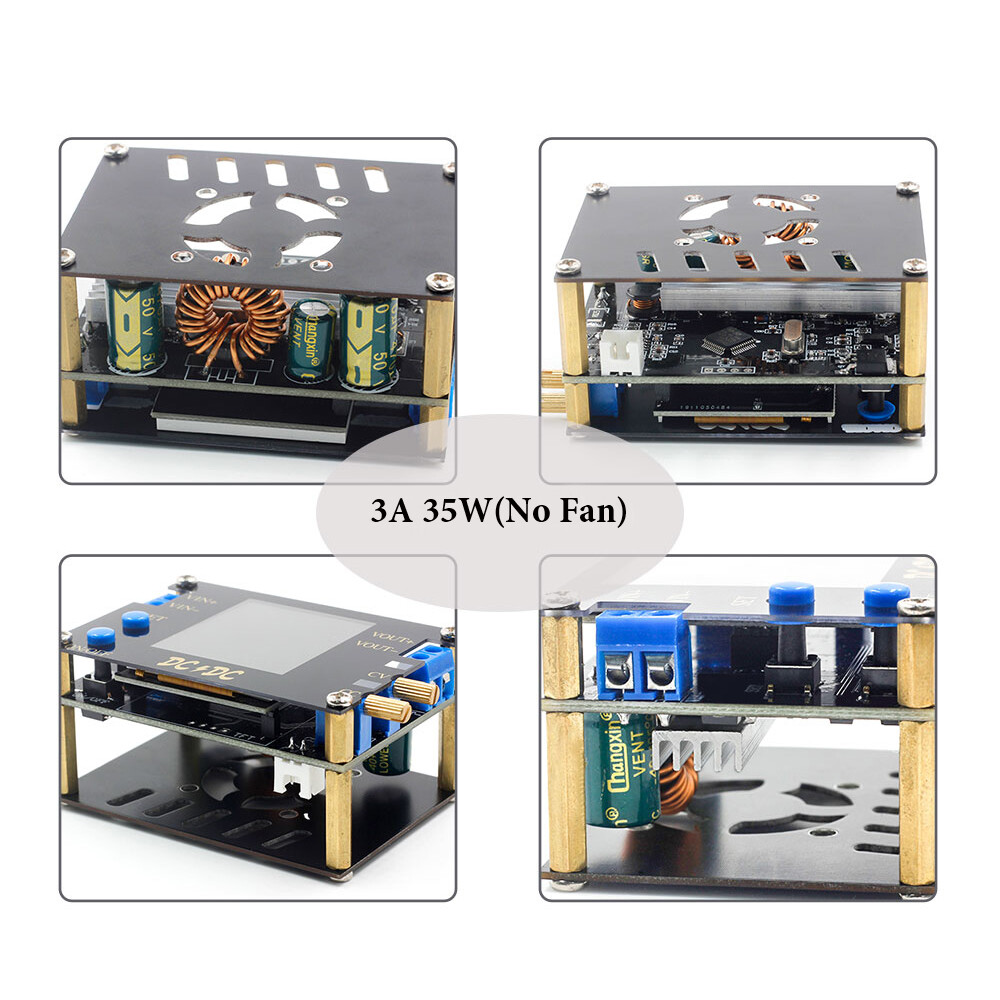 DC Automatic Boost/Buck Converter CC CV Power Voltage Regulator Module 35W 50W