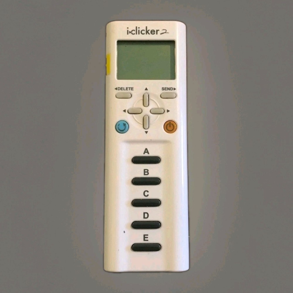 iClicker 2 Remote Student Response System Classroom Polling White