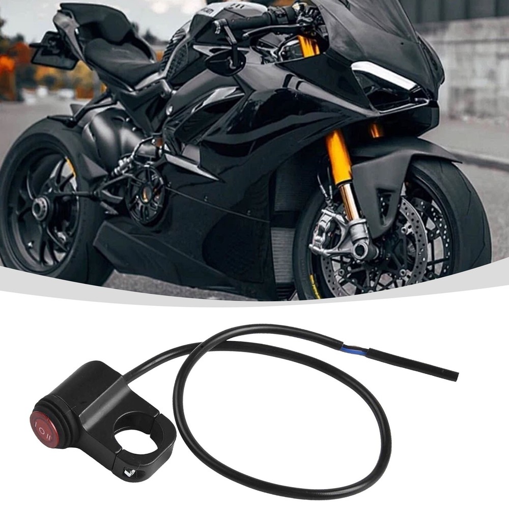 Compact Design Motorcycle Light Control Switch with Waterproof Feature