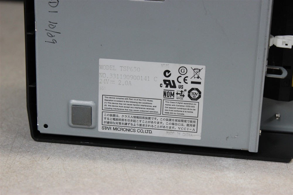 Star Micronics TSP650 Receipt Printer