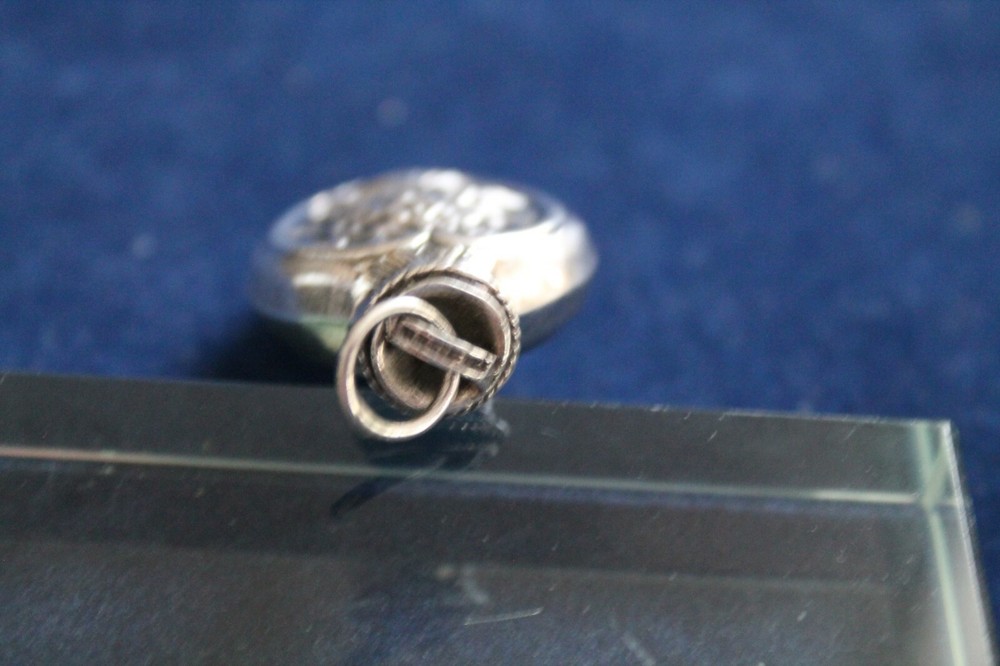 Sterling Silver Perfume Bottle Chatelaine