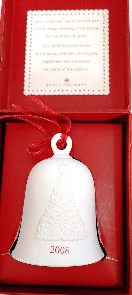 Very Nice 2.5" Porcelain Bell 2008 Hallmark