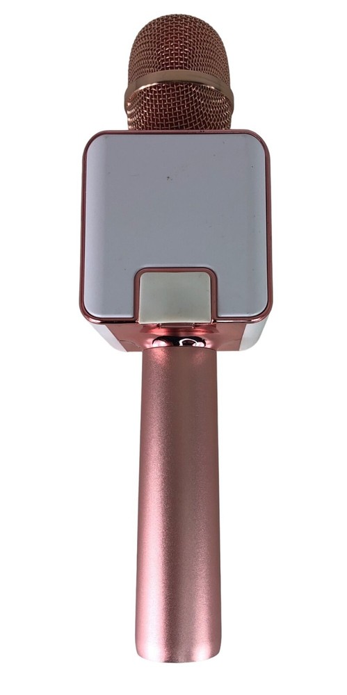 Pop solo Glow Bluetooth LED Rose Gold Karaoke Microphone & Speaker