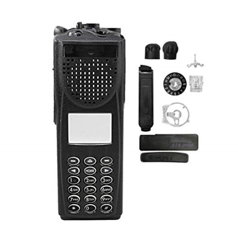 Black Replacement Housing Case For With Speaker Mic XTS3000 Model 3 Handheld