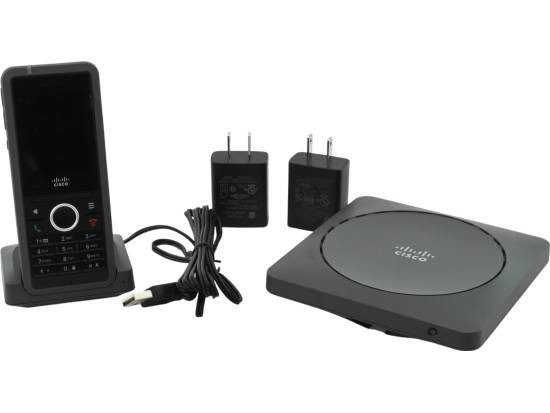 Cisco 6825 Cordless DECT Bundle CP-6825-3PC-BUN-NA Handset + Base New