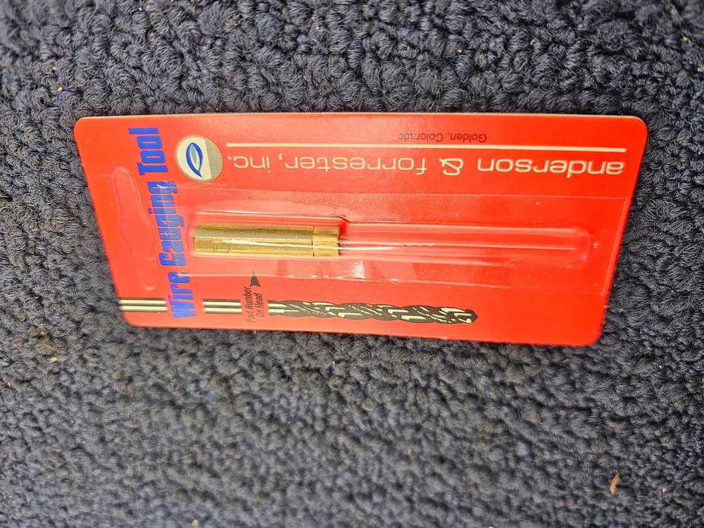 ANDERSON & FORRESTER #74 WIRE GAUGING TOOL WTH HANDLE