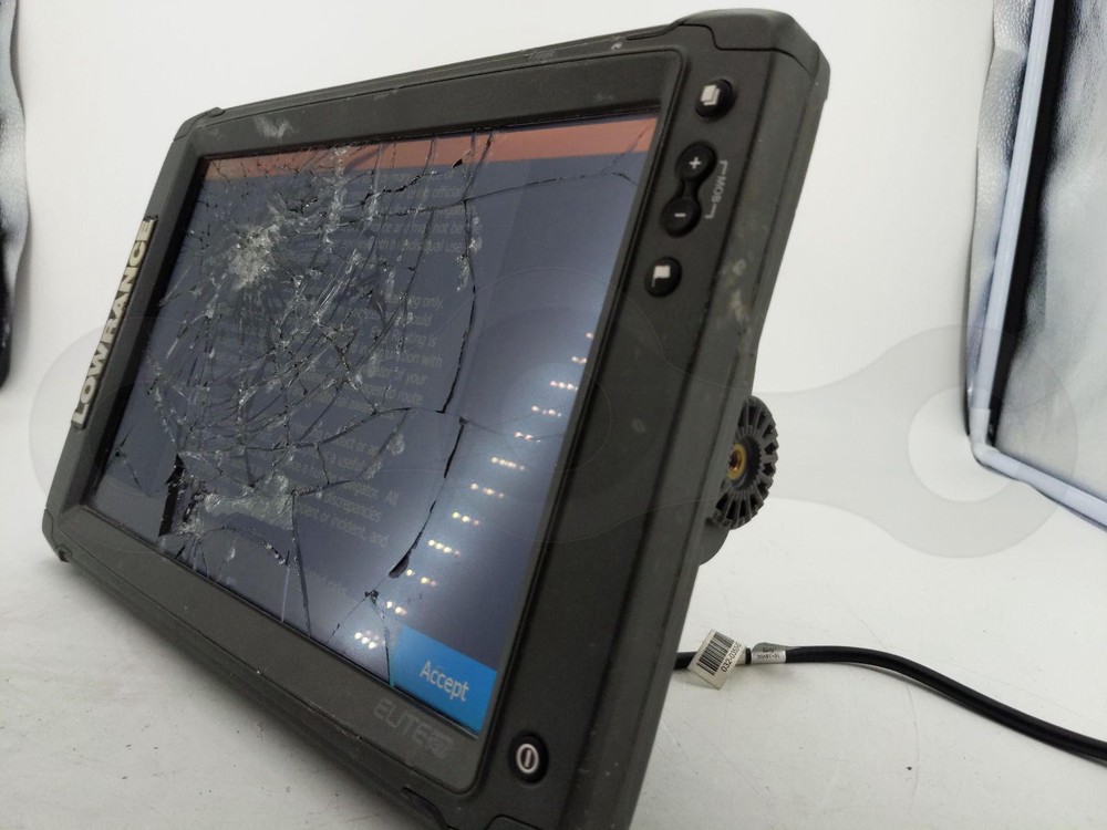 LOWRANCE ELITE 12 TI BOAT MULTIFUNCTION CHARTPLOTTER FISHFINDER HEAD UNIT SCREEN