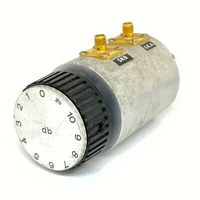0-10DB 1DB/STEP SMA ROTARY VARIABLE ATTENUATOR RA-50 TEXSCAN