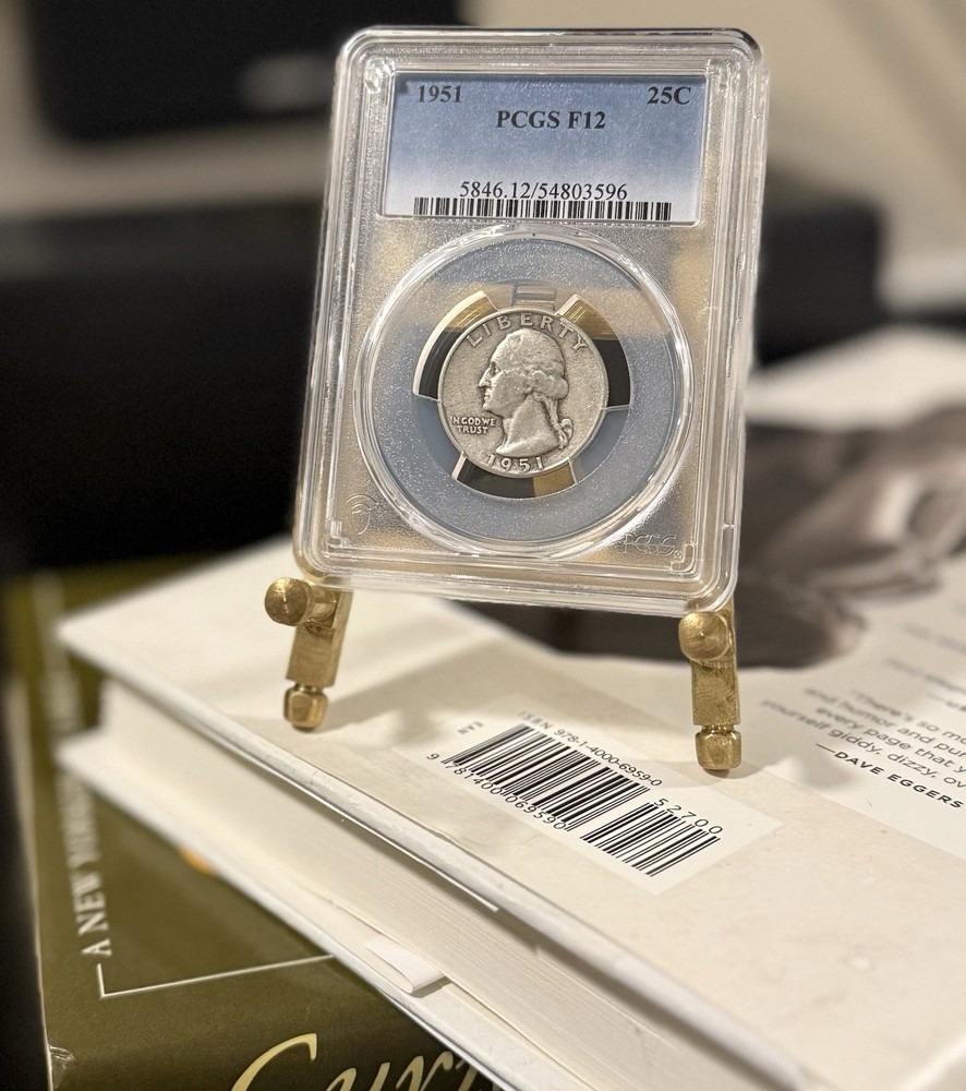 1951 Washington Quarter-PCGS F12